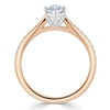 Marquise Cut Lab Diamond Engagement Ring, Classic Style