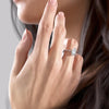 Marquise Cut Lab Diamond With Stone Set Shoulders