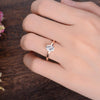 Oval Cut Lab Diamond Engagement Ring, Classic Design