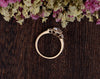 Oval Cut Lab Diamond Engagement Ring, Edwardian Design
