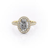 Oval Cut Lab Diamond Full Set