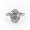 Oval Cut Lab Diamond Full Set