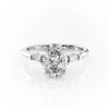 Oval Cut Lab Diamond, Traditional Classic Design