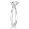 Pear Cut Lab Diamond Engagement Ring, Classic Style