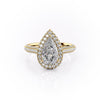 Pear Cut Lab Diamond Full Set