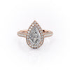 Pear Cut Lab Diamond Full Set