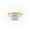 Princess Cut Lab Diamond 3 Stone Ring