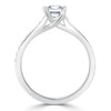 Princess Cut Lab Diamond Engagement Ring, Classic Style