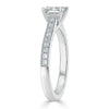 Princess Cut Lab Diamond Engagement Ring, Classic Style