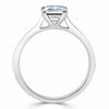 Princess Cut Lab Diamond Engagement Ring, Classic Style