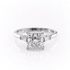 Princess Cut Lab Diamond, Traditional Classic Design