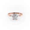 Radiant Cut Lab Diamond, Traditional Classic Design