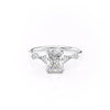 Radiant Cut Lab Diamond Vintage Design