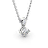 Round Cut Classic Solitaire Pendant