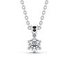 Round Cut Classic Solitaire Pendant