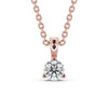 Round Cut Classic Solitaire Pendant