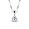 Round Cut Classic Solitaire Pendant