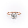 Round Cut Lab Diamond Ring - Delicate Vintage Style